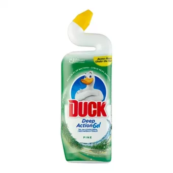 Duck WC Tisztító Gél Fertőtlenítős - Fenyő illattal 750ml